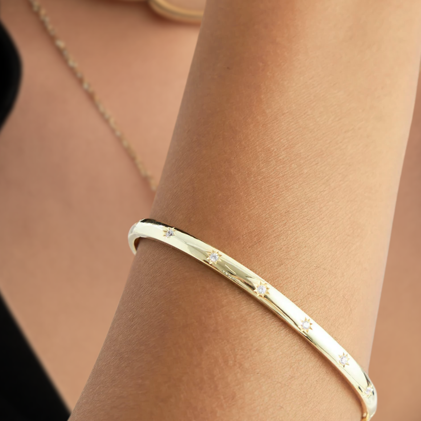 Gold Starburst Bracelet