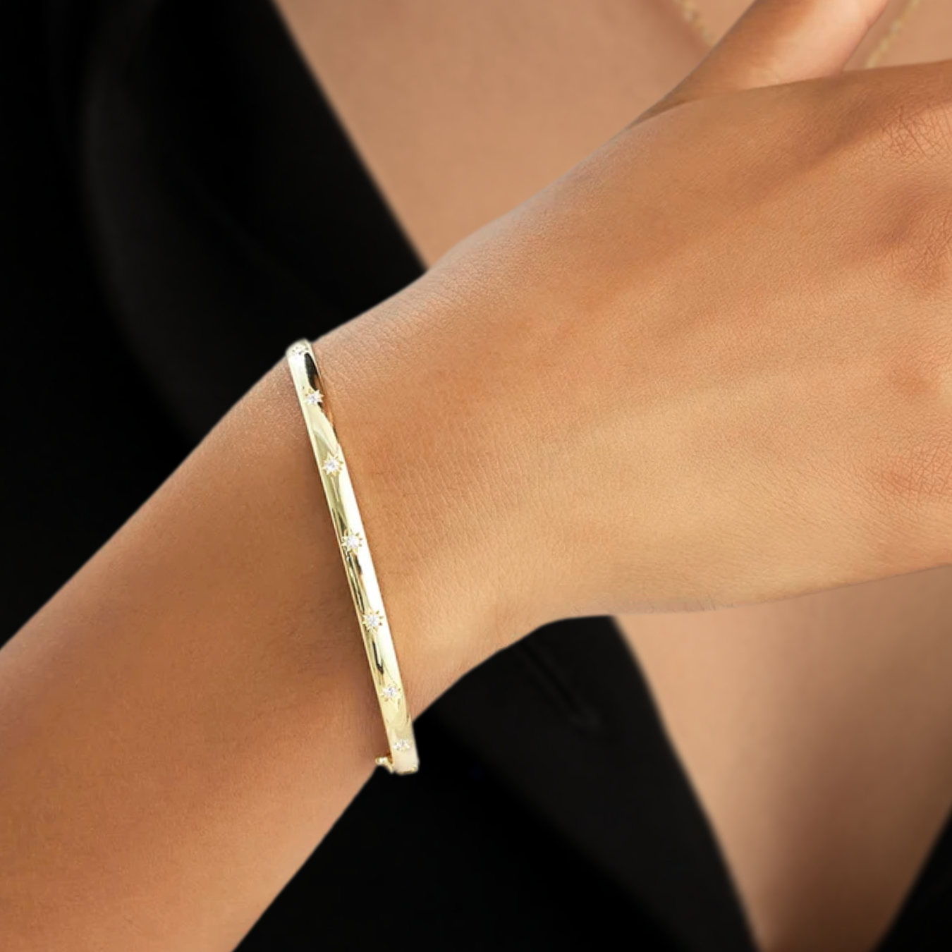 Gold Starburst Bracelet