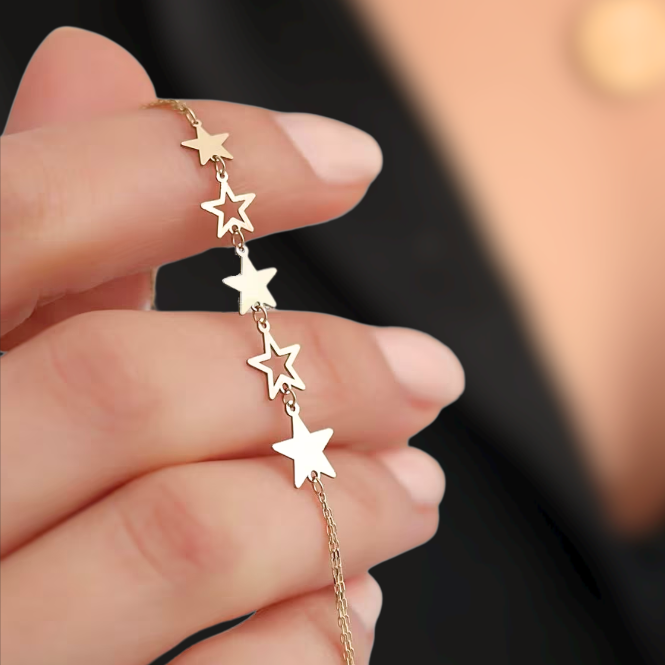 14K Gold Dainty Bracelet