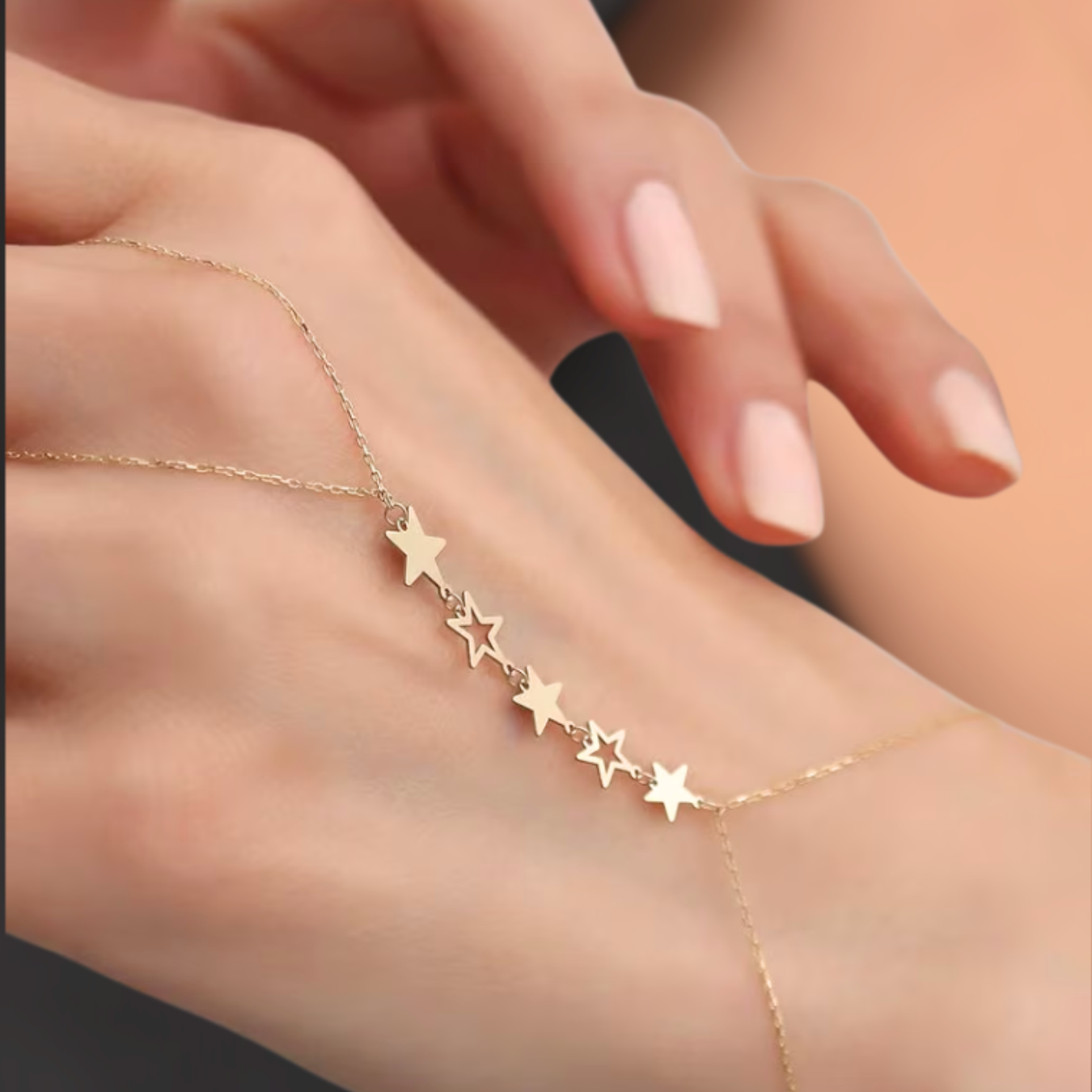 14K Gold Dainty Bracelet