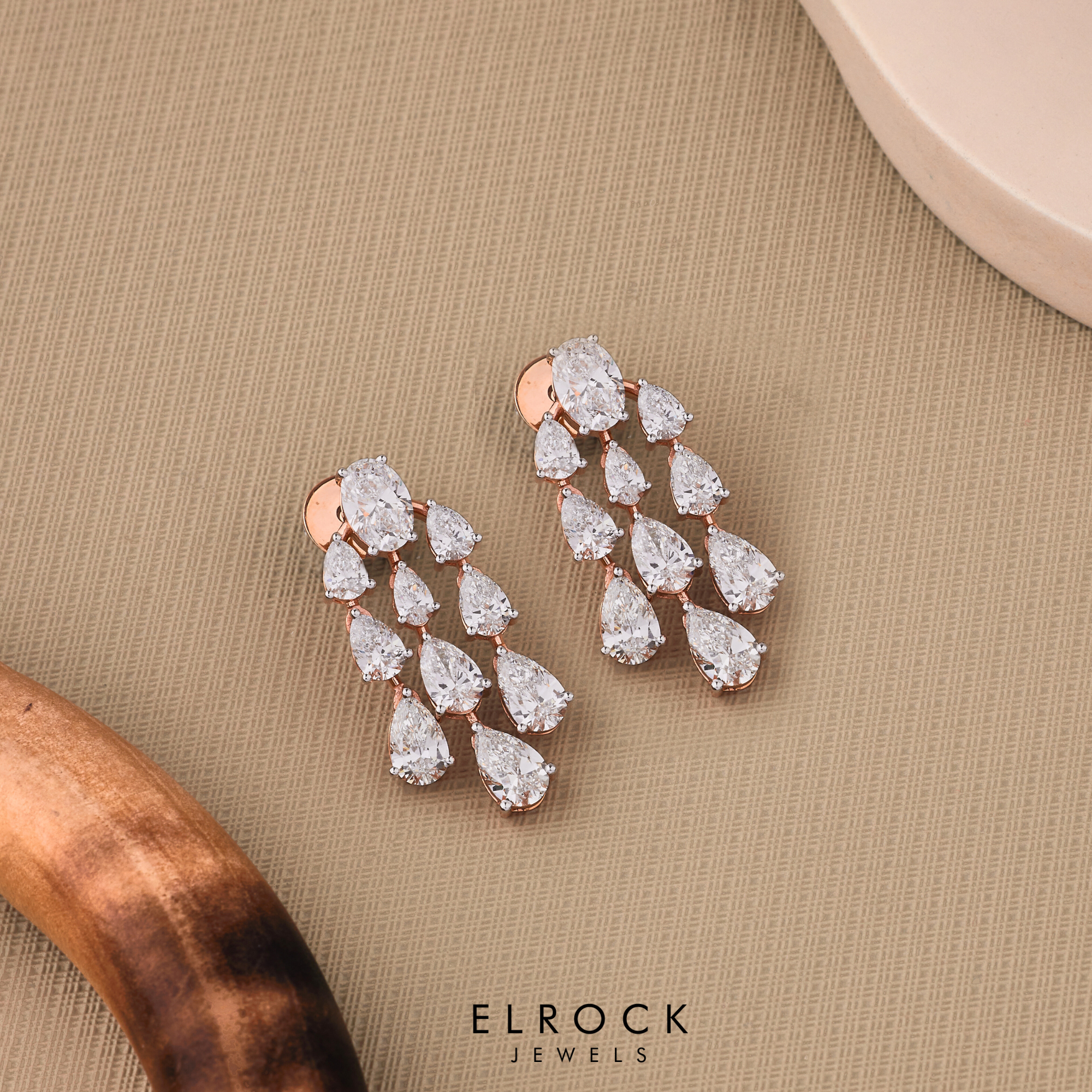 Oval & Pear Cut Diamond Necklace
