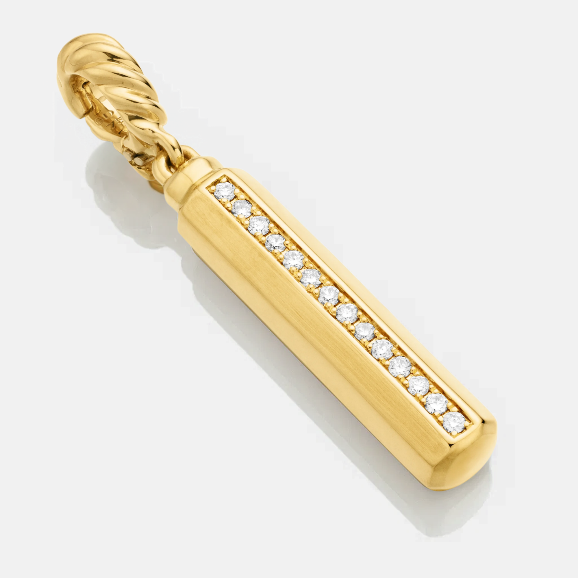 Diamond Vertical Bar Necklace