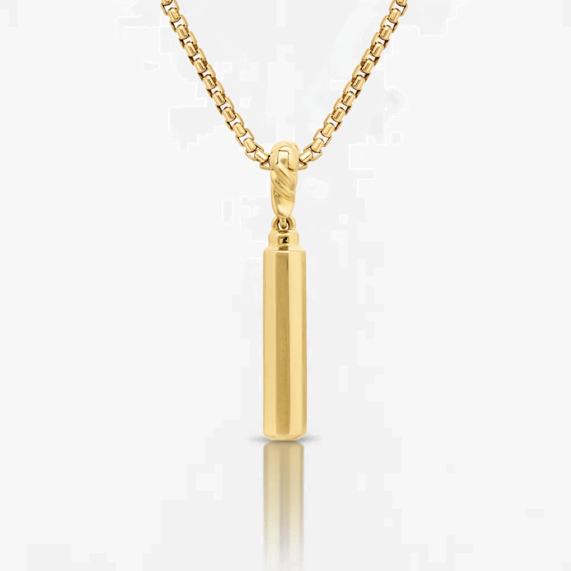 Diamond Vertical Bar Necklace