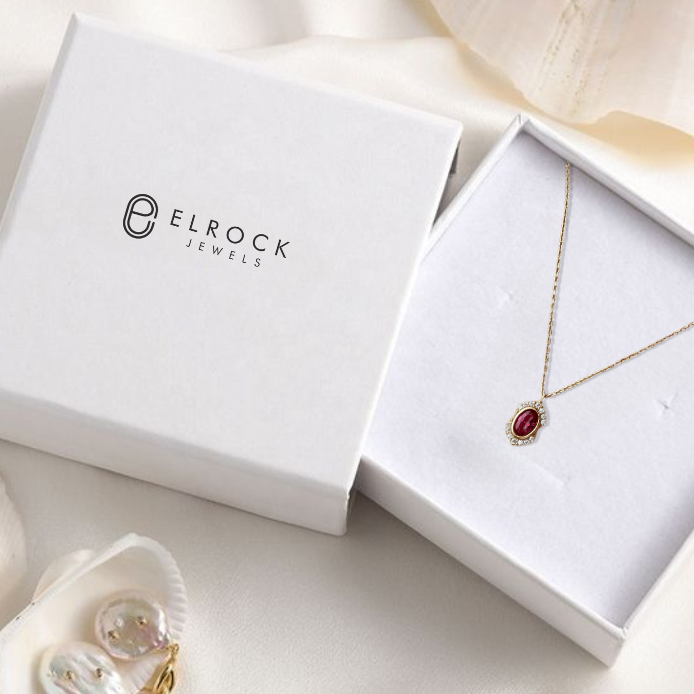 2 CT Prong Set Ruby Pendant, 14K Gold Ruby Pendant