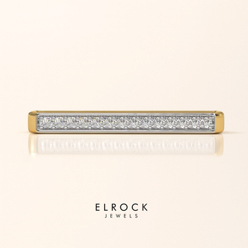 Diamond Apple Watch Band 14k Stacking Ring & Charm – Stylish Accessory for Apple Watch