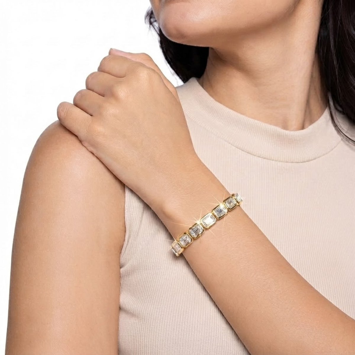 Lab Grown Diamond Tennis Bracelet