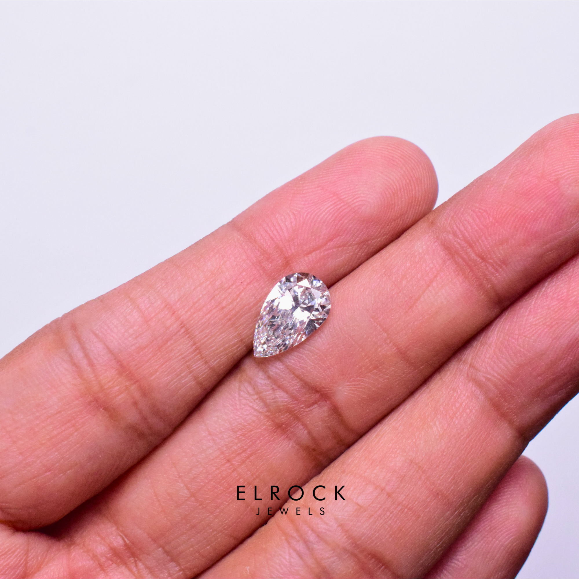 Lab Grown Pear Loose Diamond for Personalized Jewelry