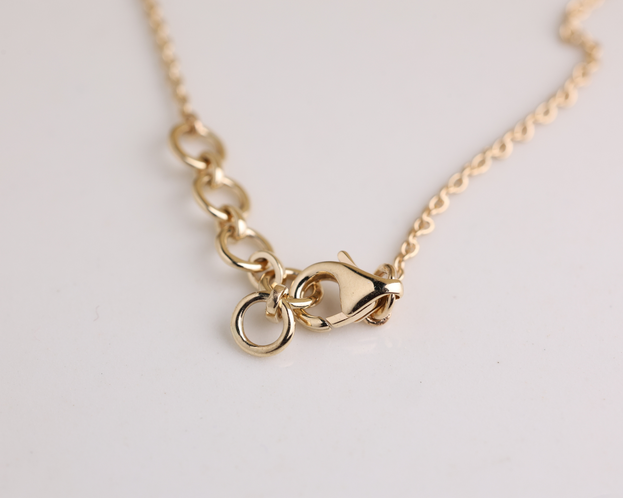 14K North Star Pendant Necklace Dainty Celestial Jewelry