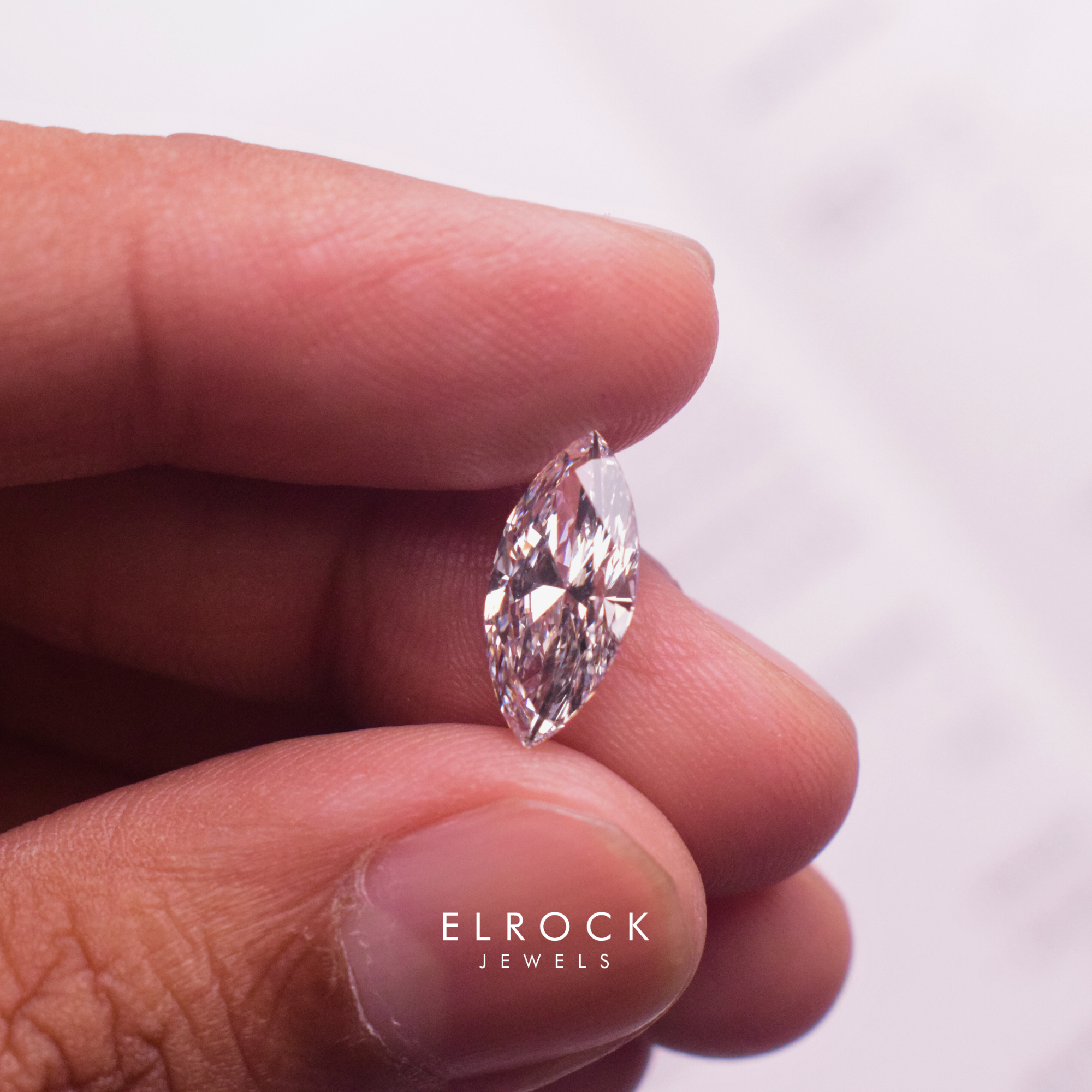 Marquise Cut Lab Grown Diamond/ IGI Certified Loose Diamond