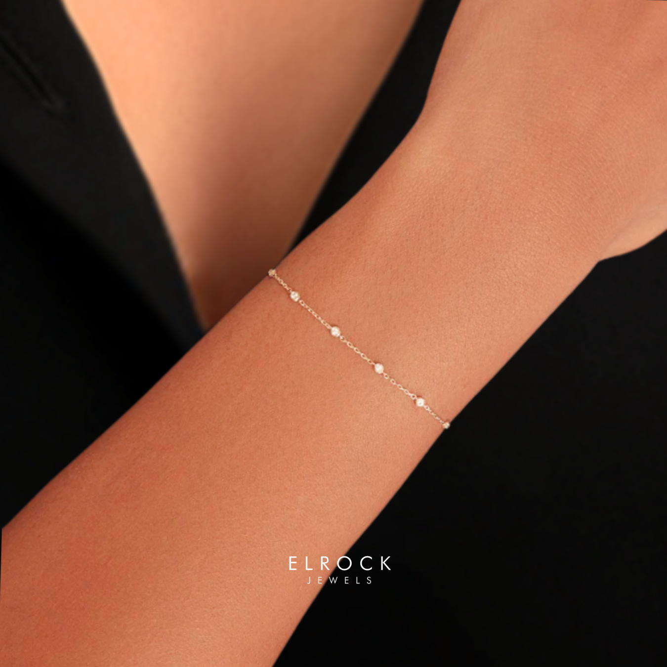 Bezel Bracelet Diamond Bracelet