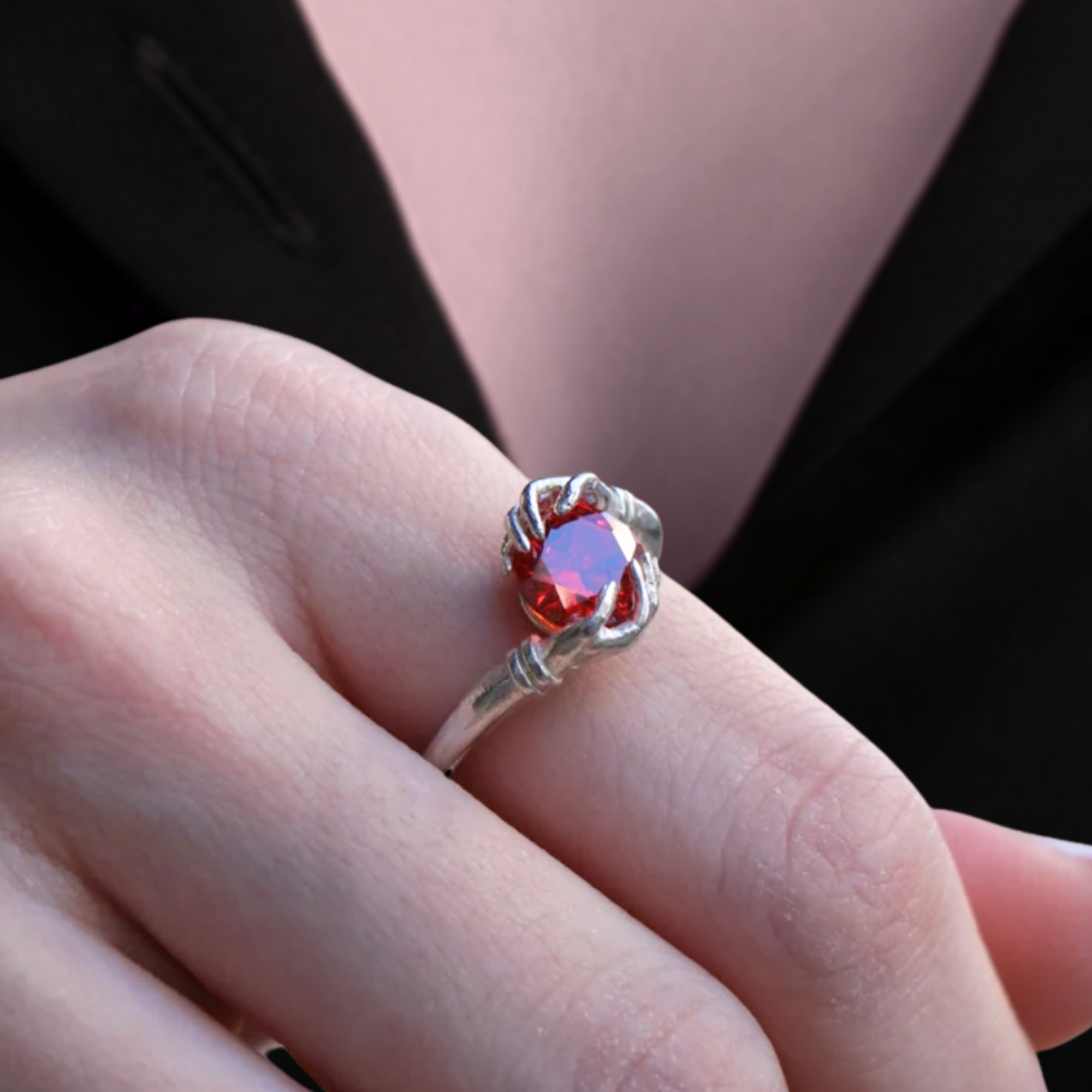 14K Birthstone Personalized Gemstone Ring