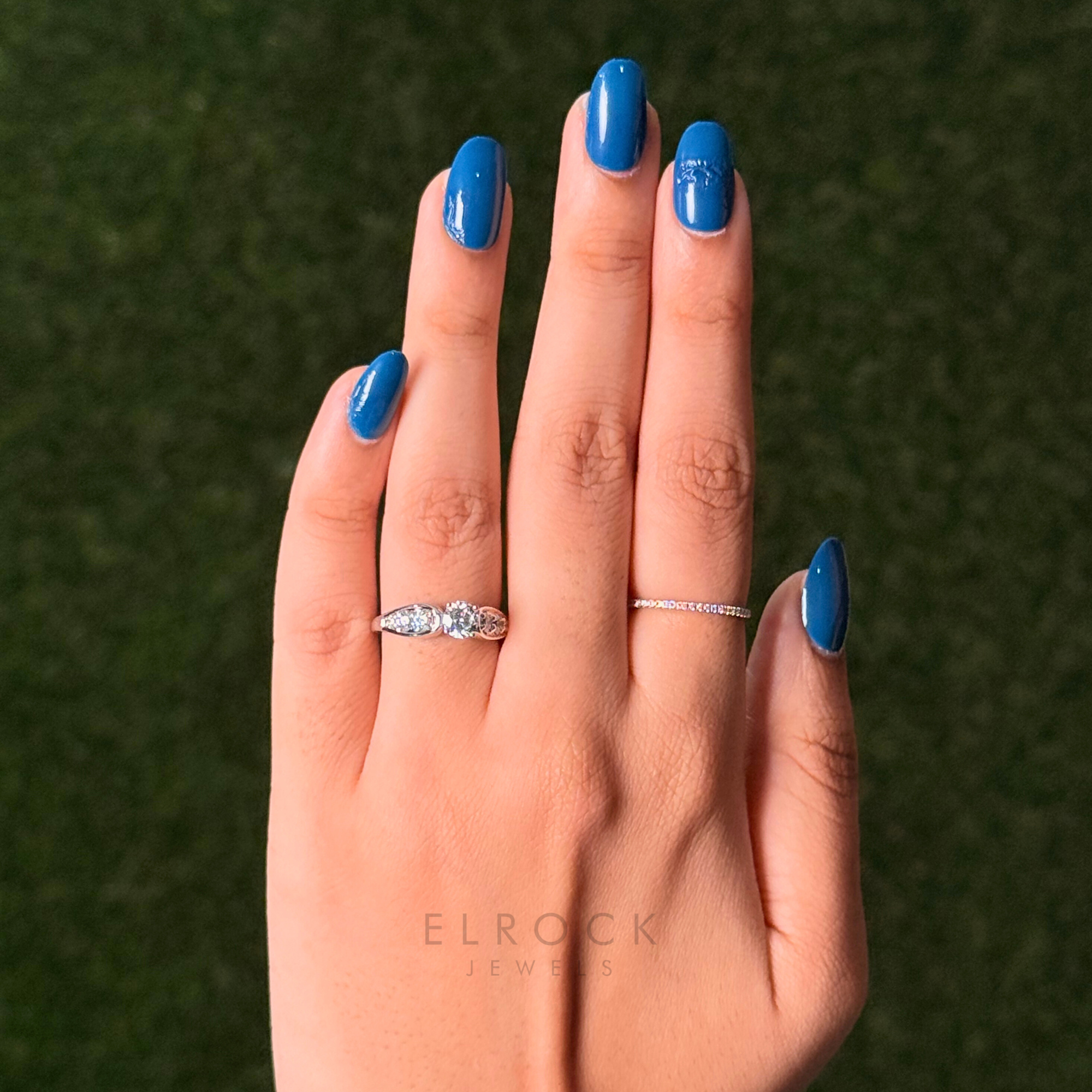 Round Cut Lab Grown Diamond Ring