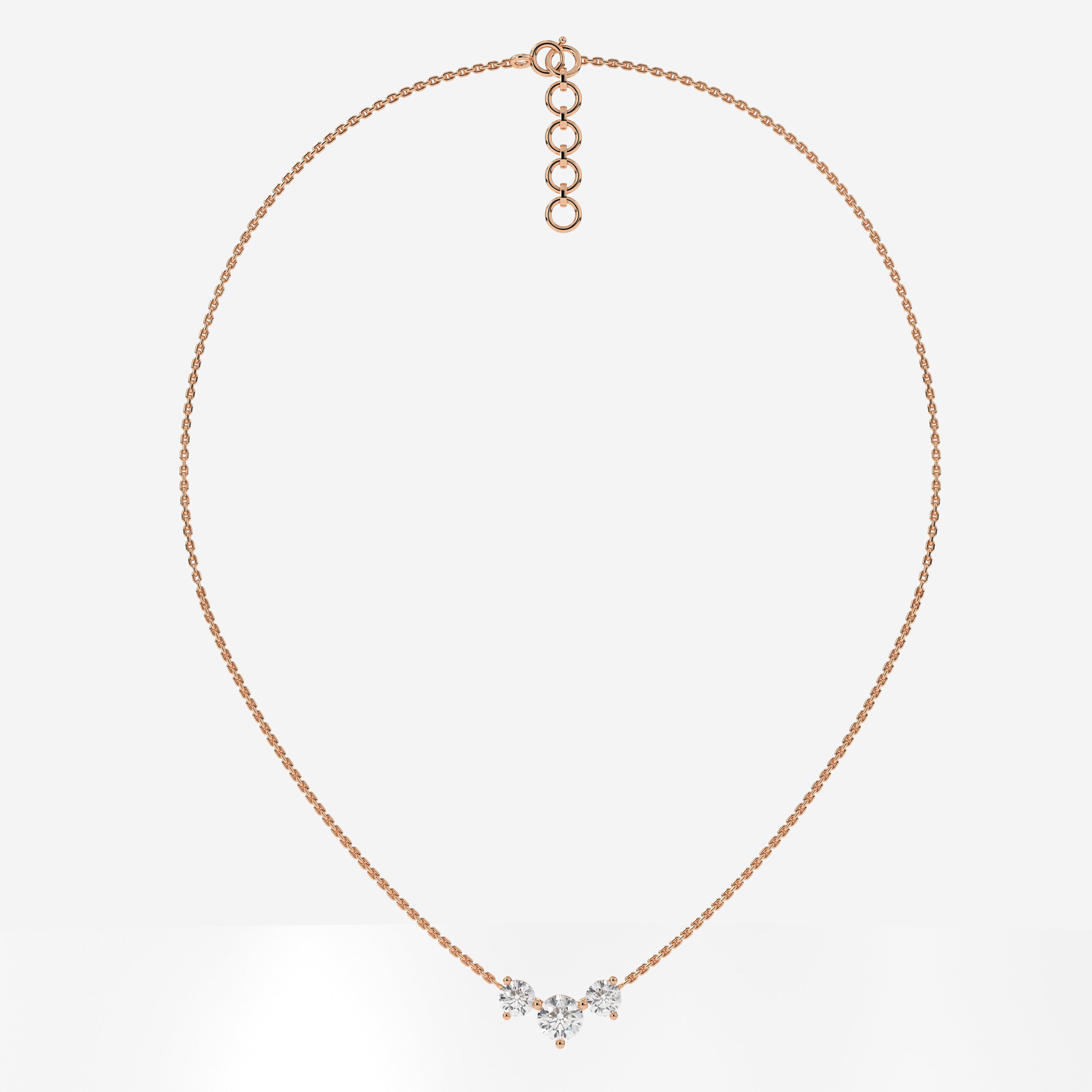 14k Gold 2.00 CT Diamond Necklace