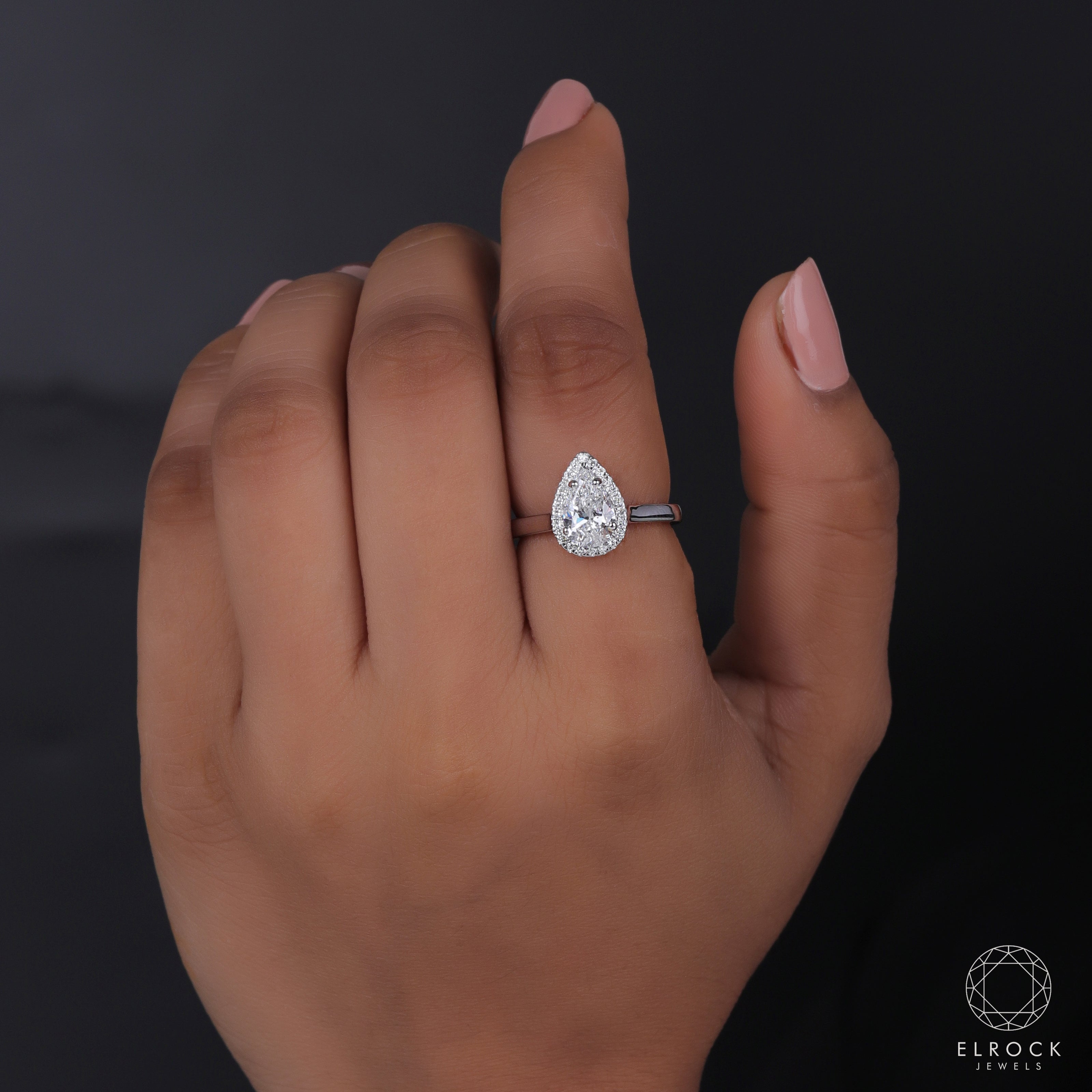 14K Gold Lab Grown Diamond Engagement Ring