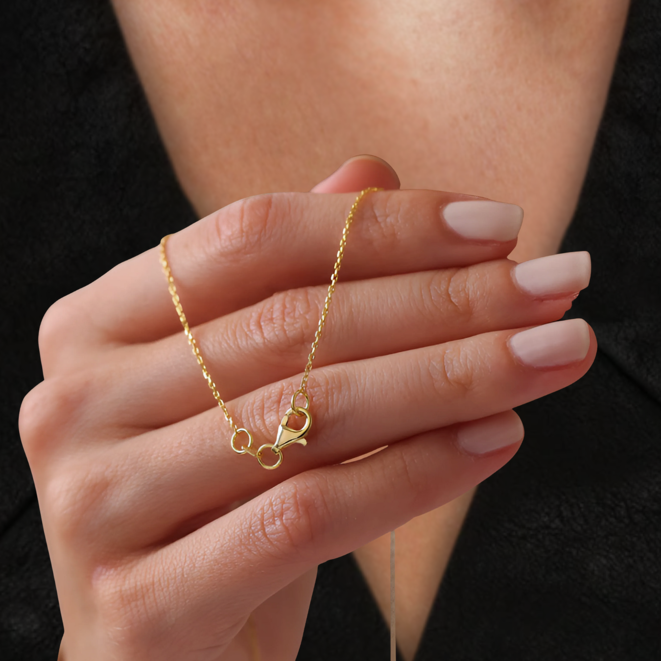 Ruby Baguette Necklace, Solid Gold Ruby Pendant