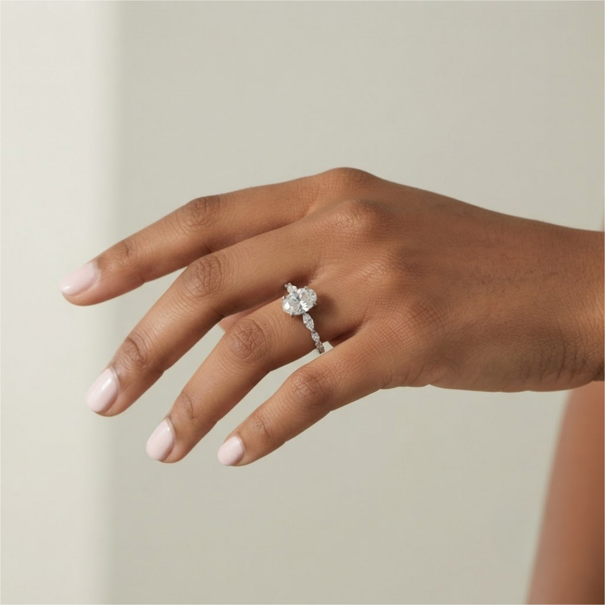2.00 CT Oval Diamond Ring