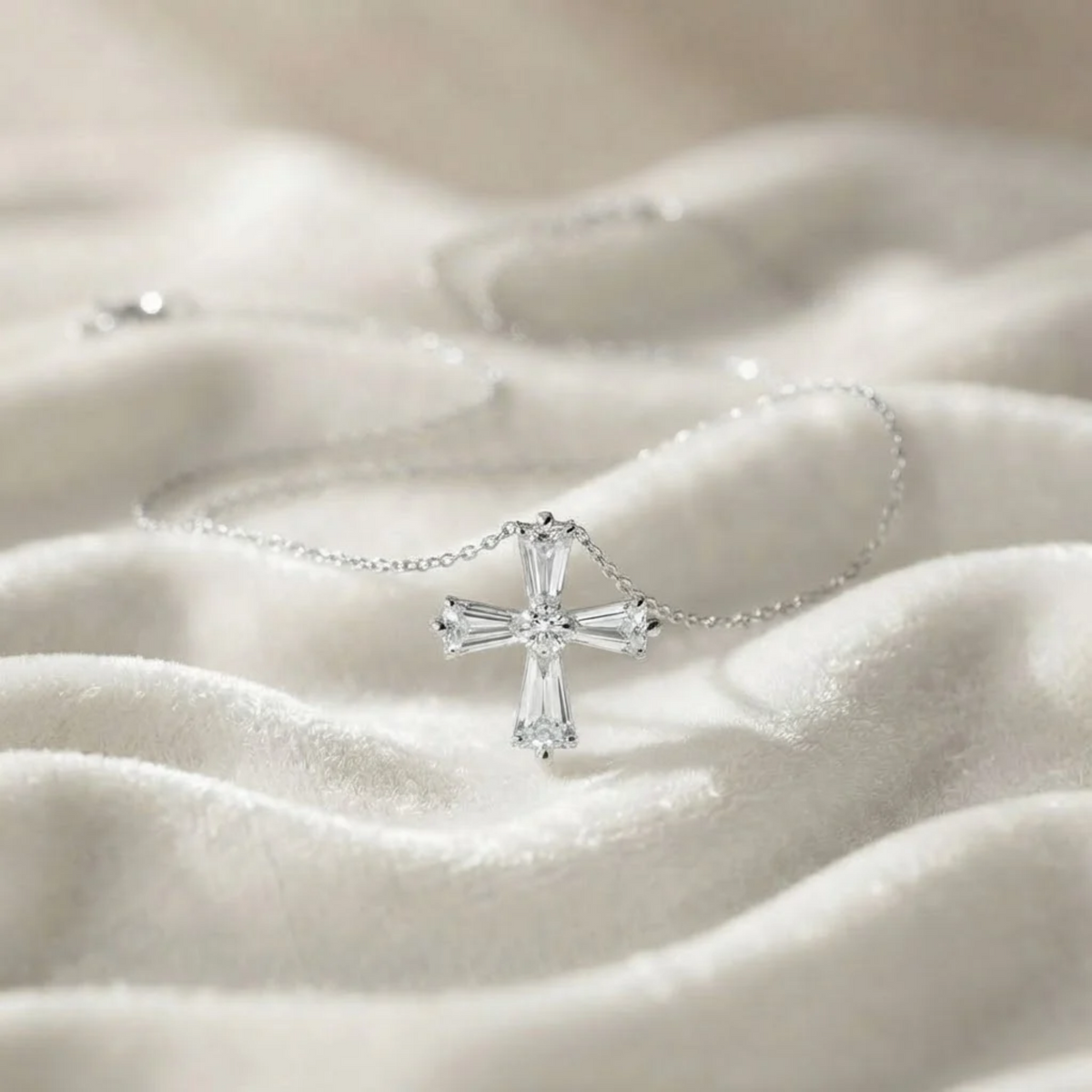 Diamond Cross Necklace