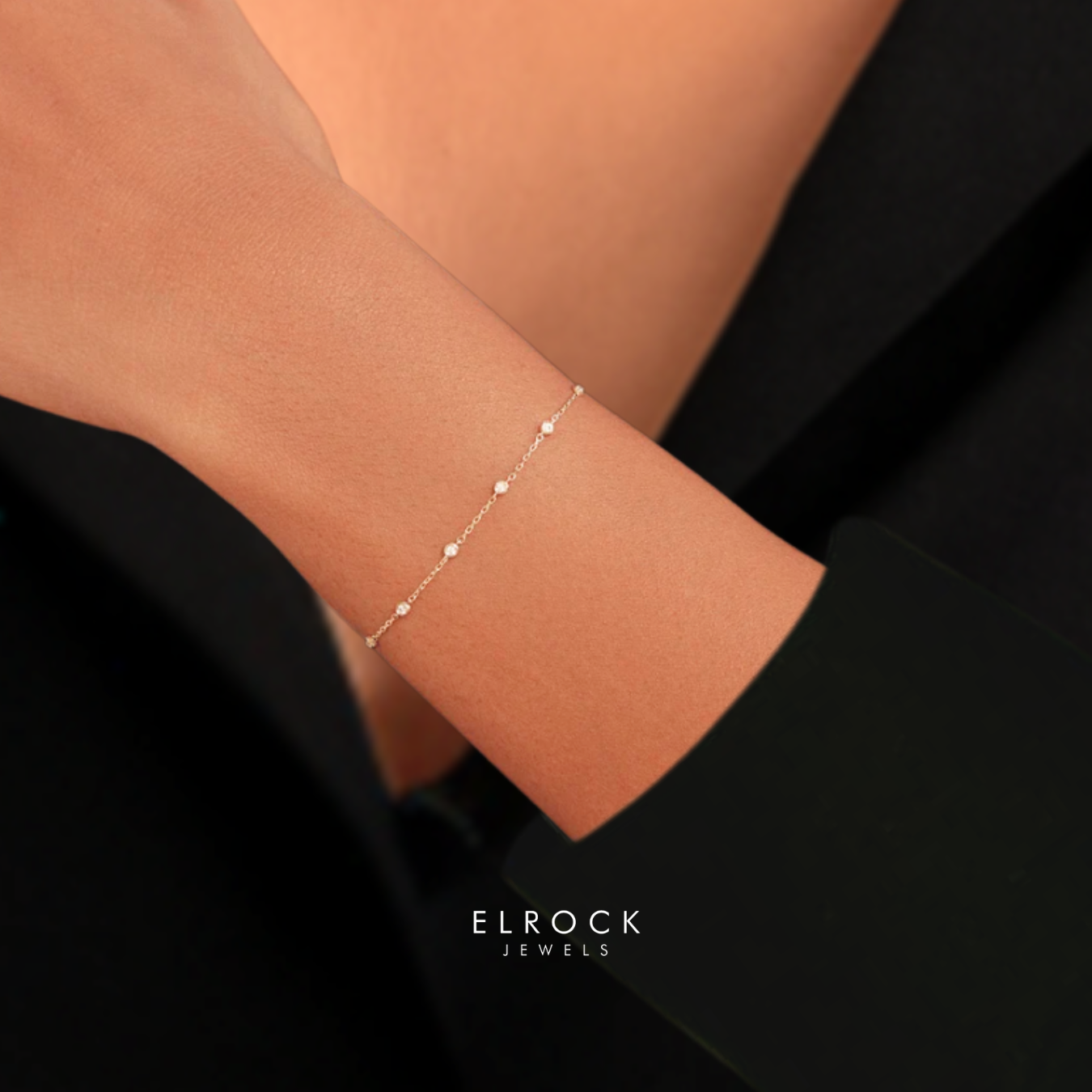 Bezel Bracelet Diamond Bracelet