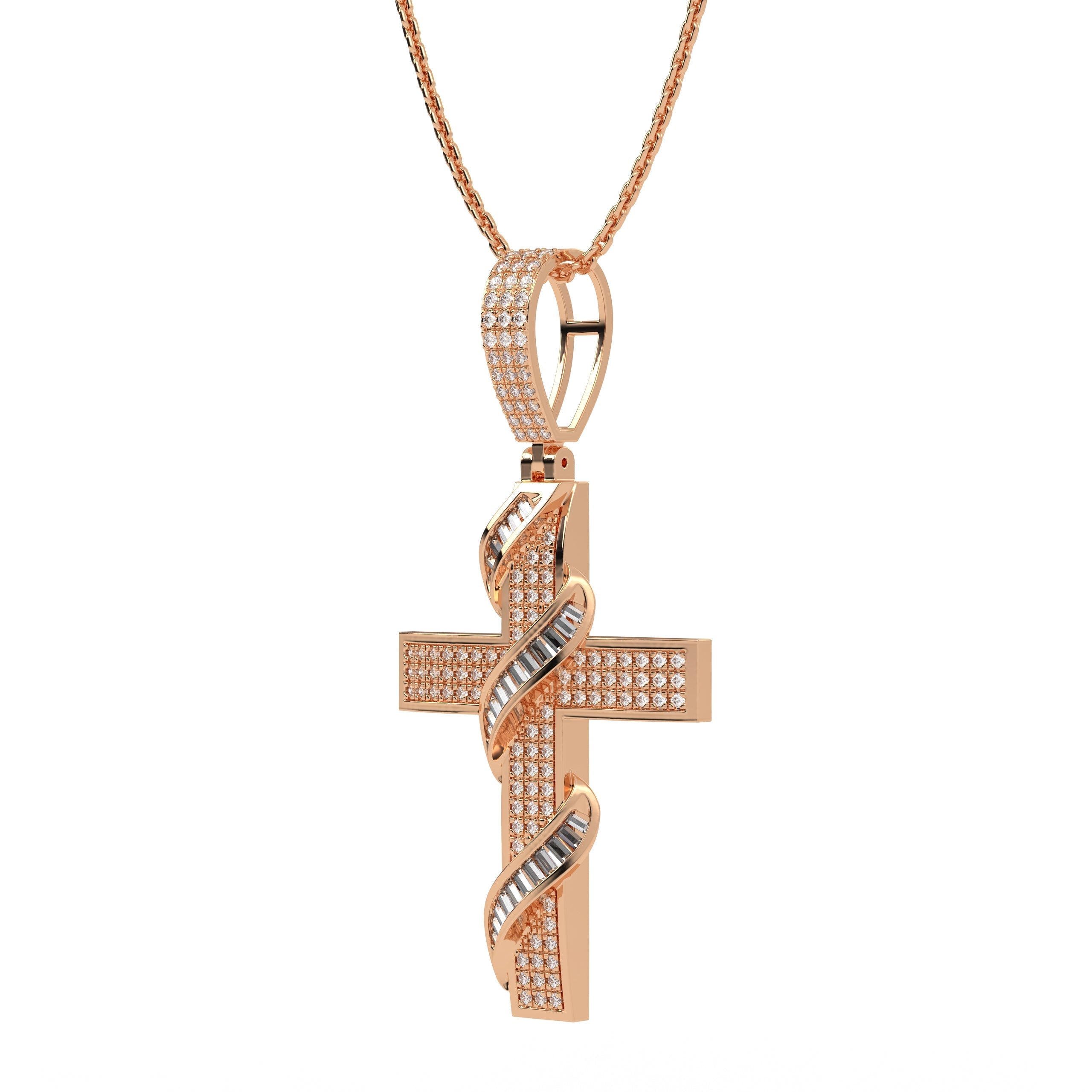 Cross Diamond Pendant