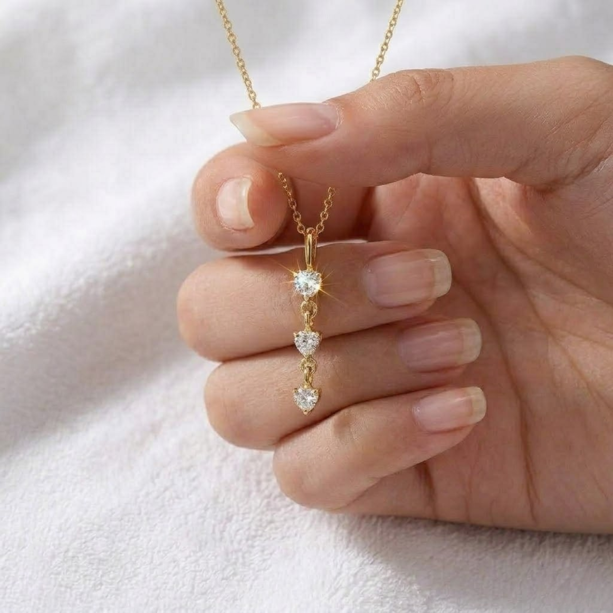Heart Diamond Necklace