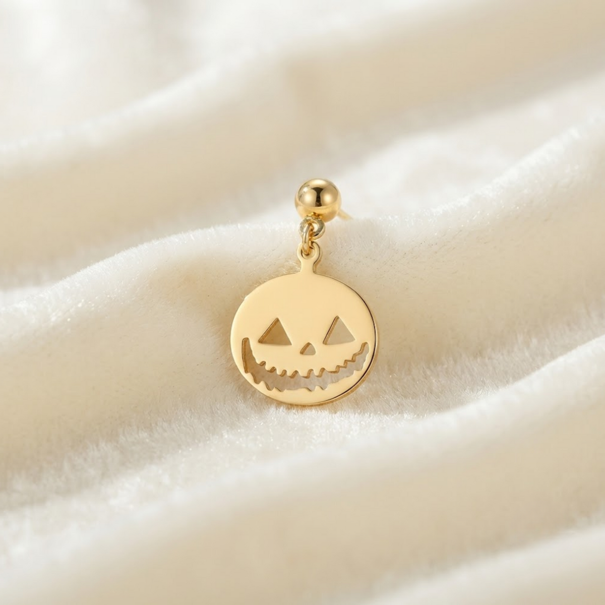 Halloween Jack-O'-Lantern Earrings