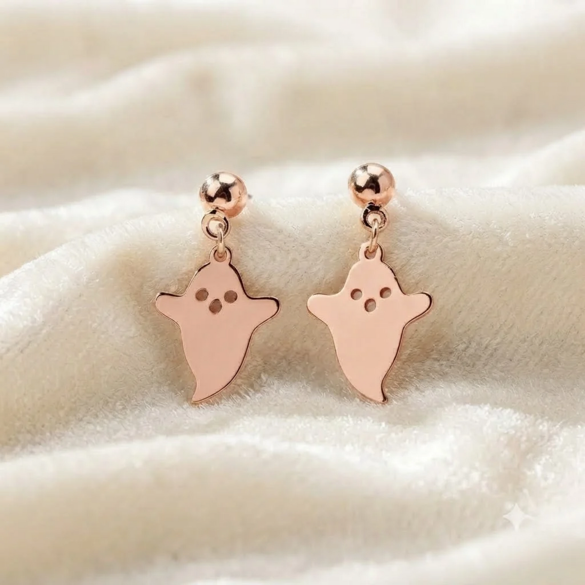 Gold Halloween Stud Earrings