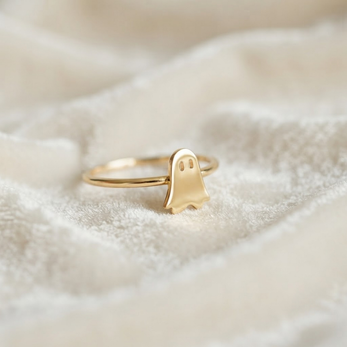 Gold Halloween Gothic Ring