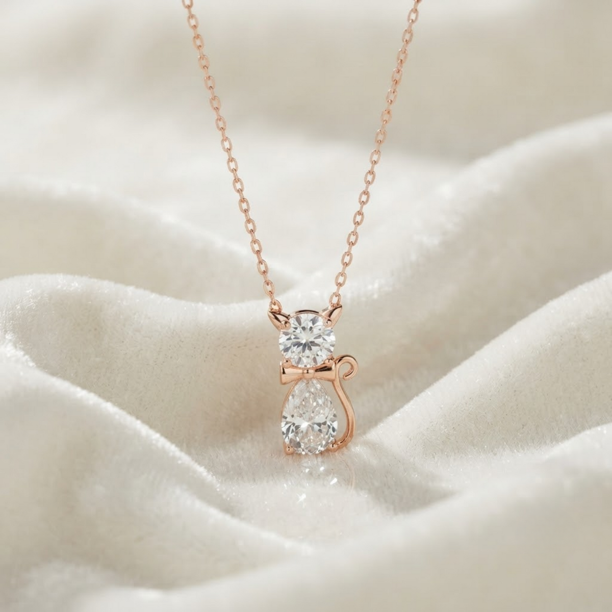 Cat Pendant Necklace