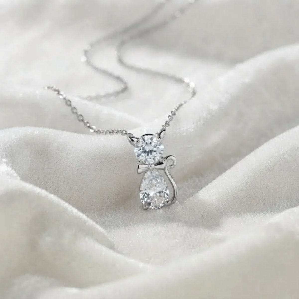Cat Pendant Necklace