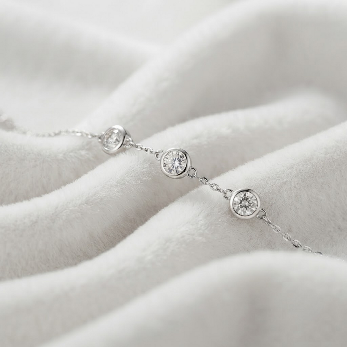Lab Grown 5 Diamond Bracelet