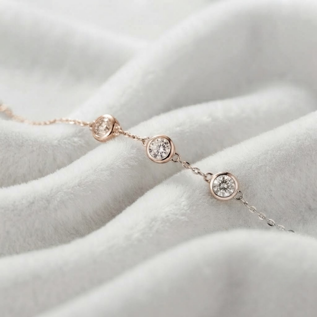 Lab Grown 5 Diamond Bracelet