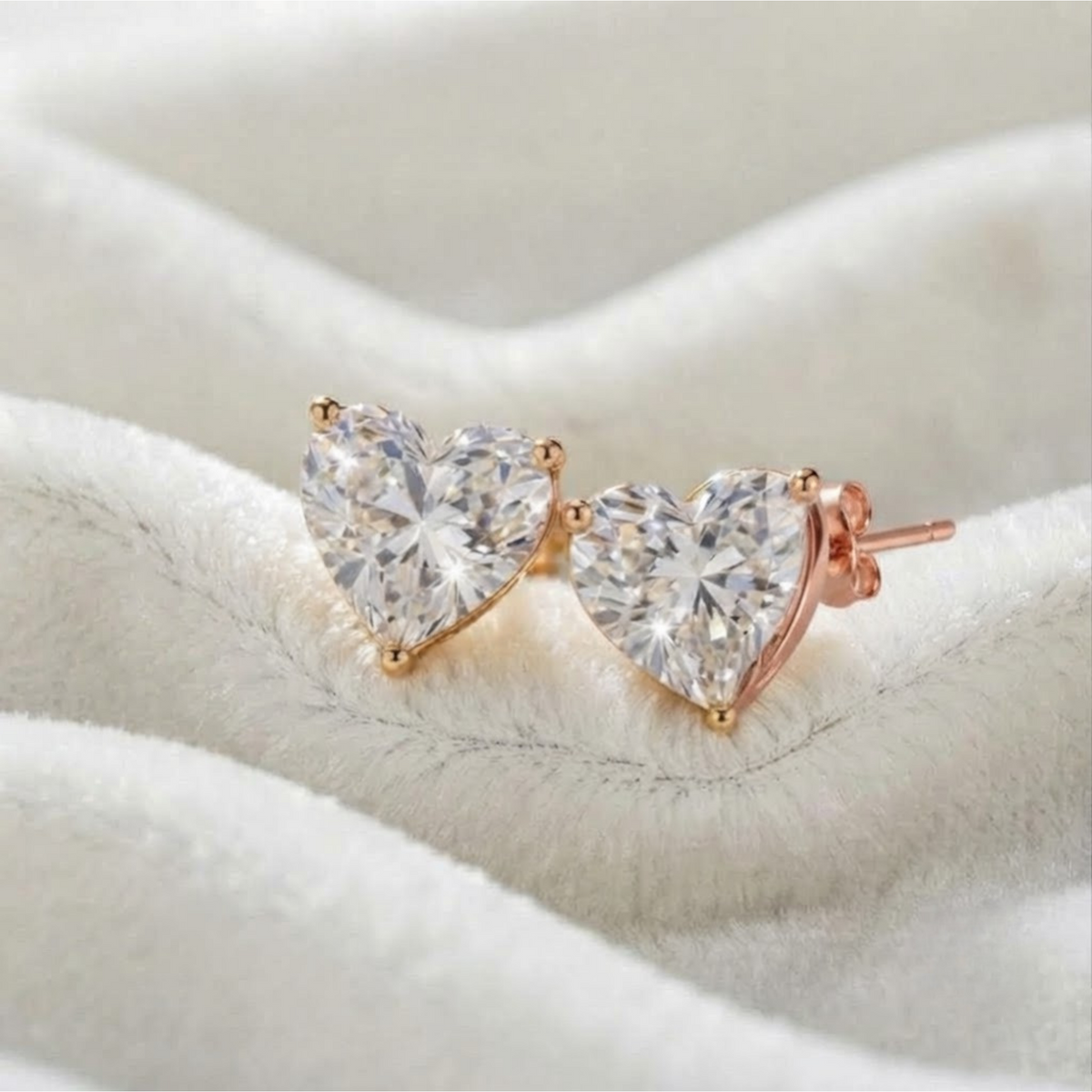 Lab Grown Diamond Stud Earrings