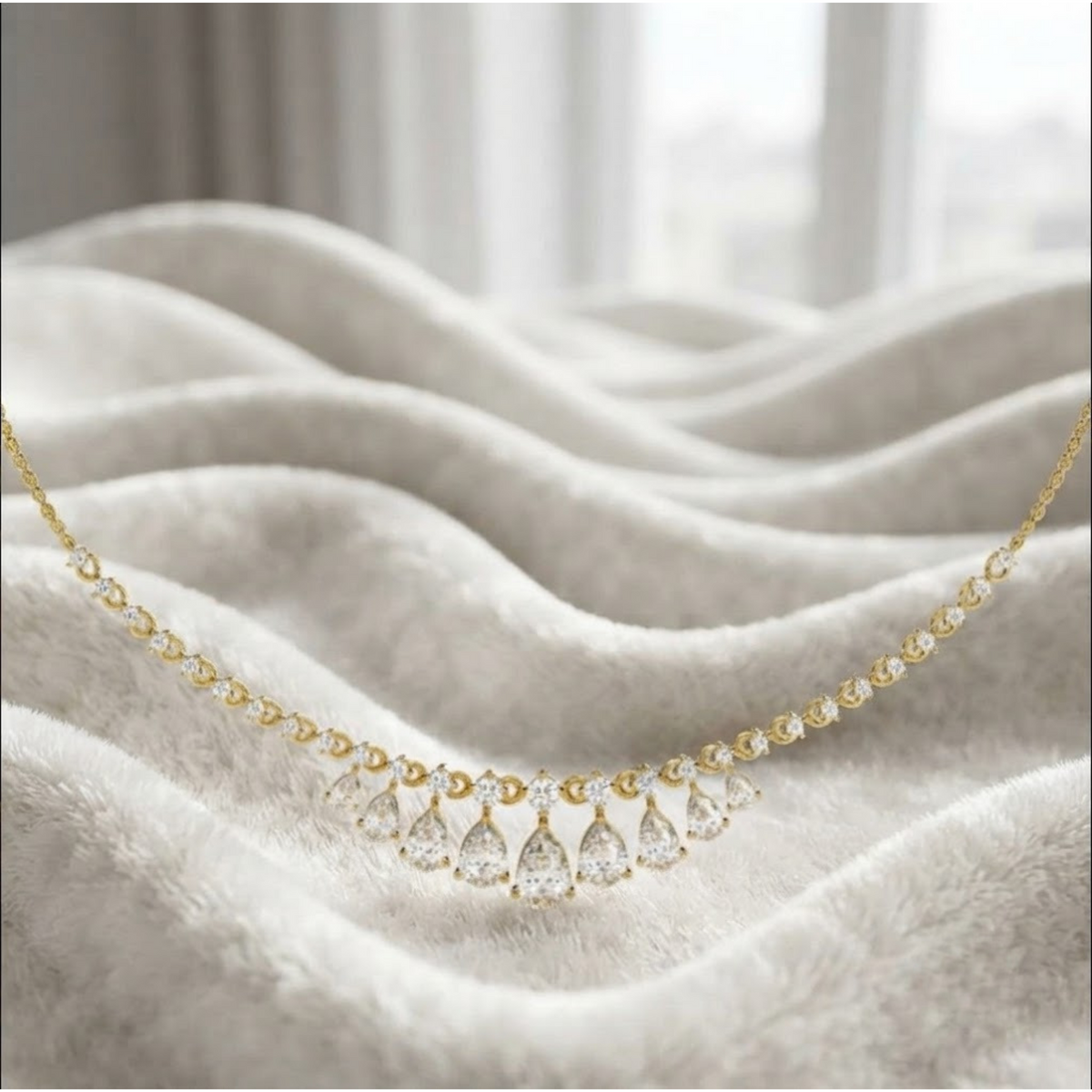 Diamond Tennis Necklace