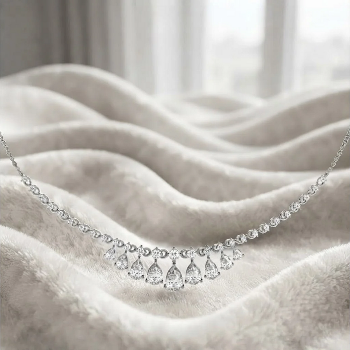 Diamond Tennis Necklace
