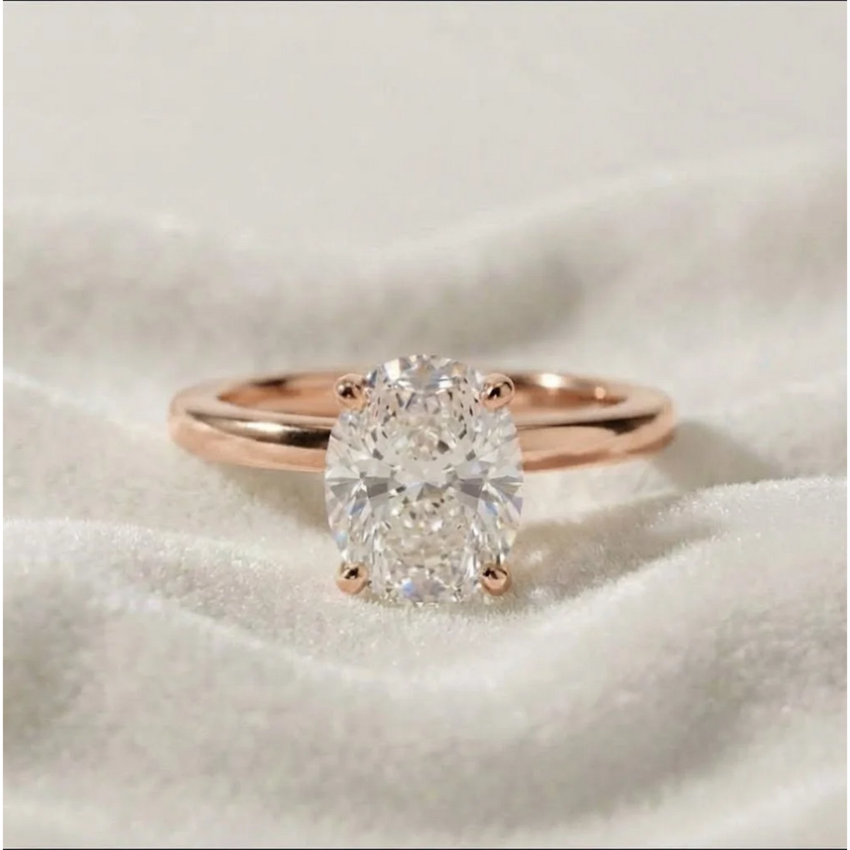 Four Prong Setting Engagement Ring