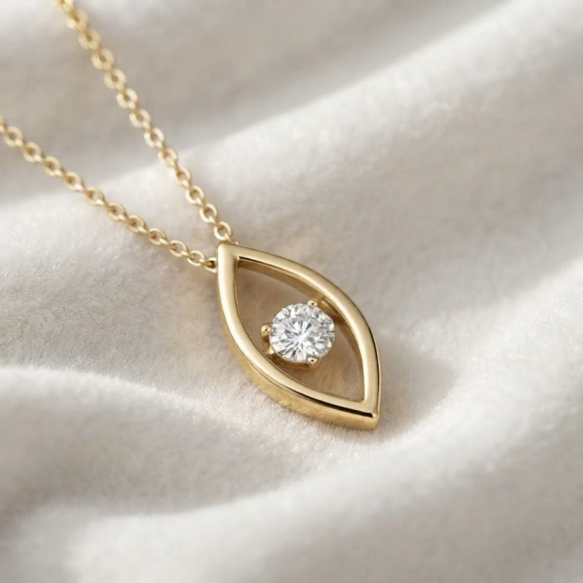 Dancing Diamond Necklace