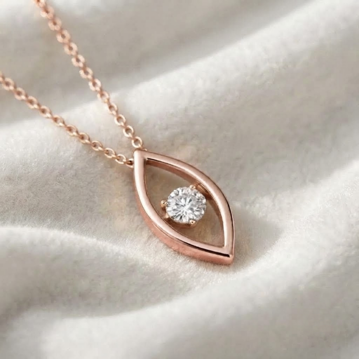 Dancing Diamond Necklace