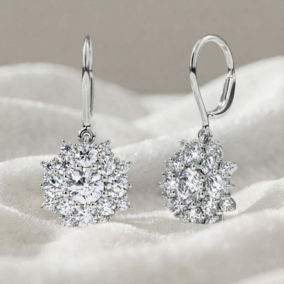 Sunflower Halo Earrings