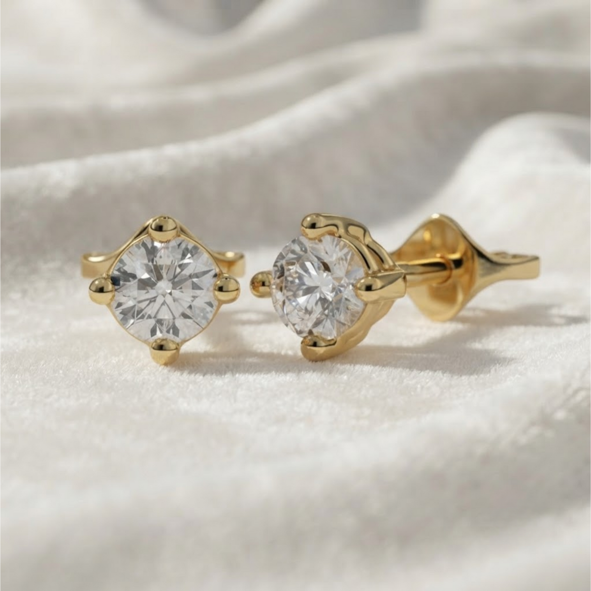 Diamond Earrings Gold Diamond Earring