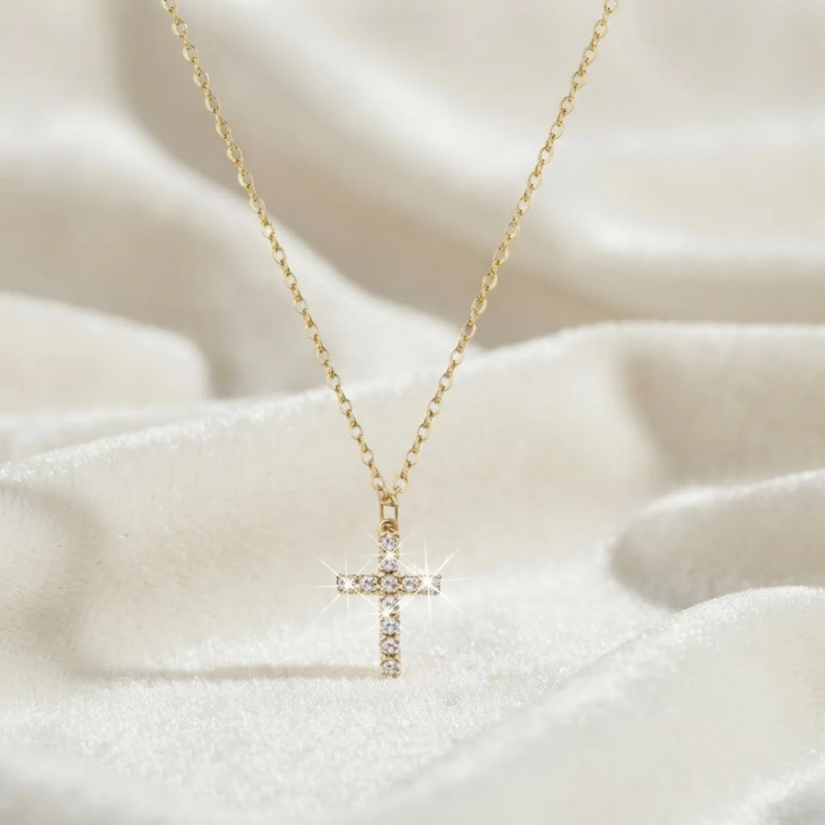 Cross Diamond Pendant for Women