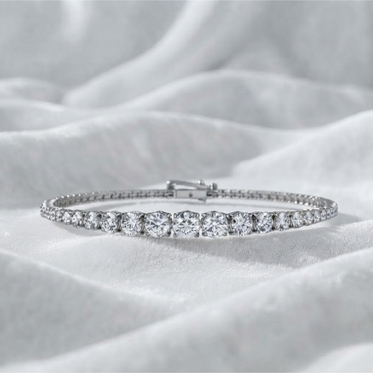 Lab Grown Diamond Tennis Bracelet for Women