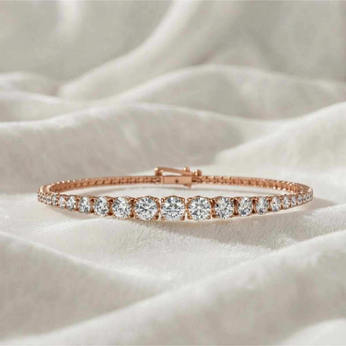 Lab Grown Diamond Tennis Bracelet for Women