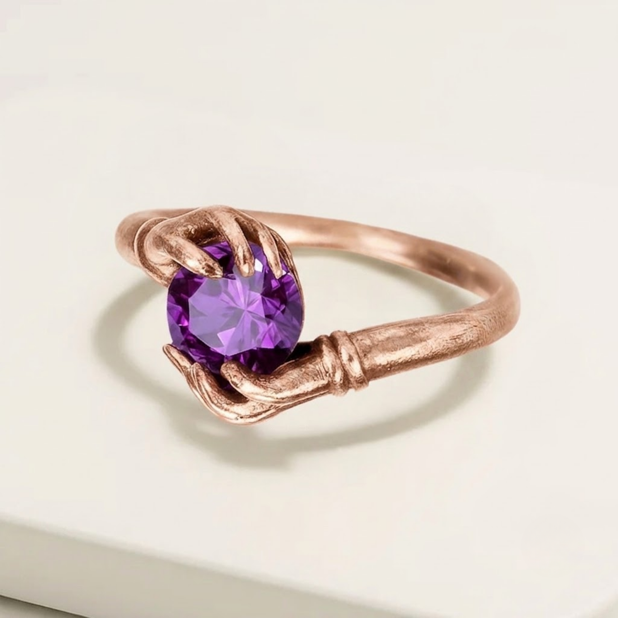 Birthstone Personalized Gemstone Ring