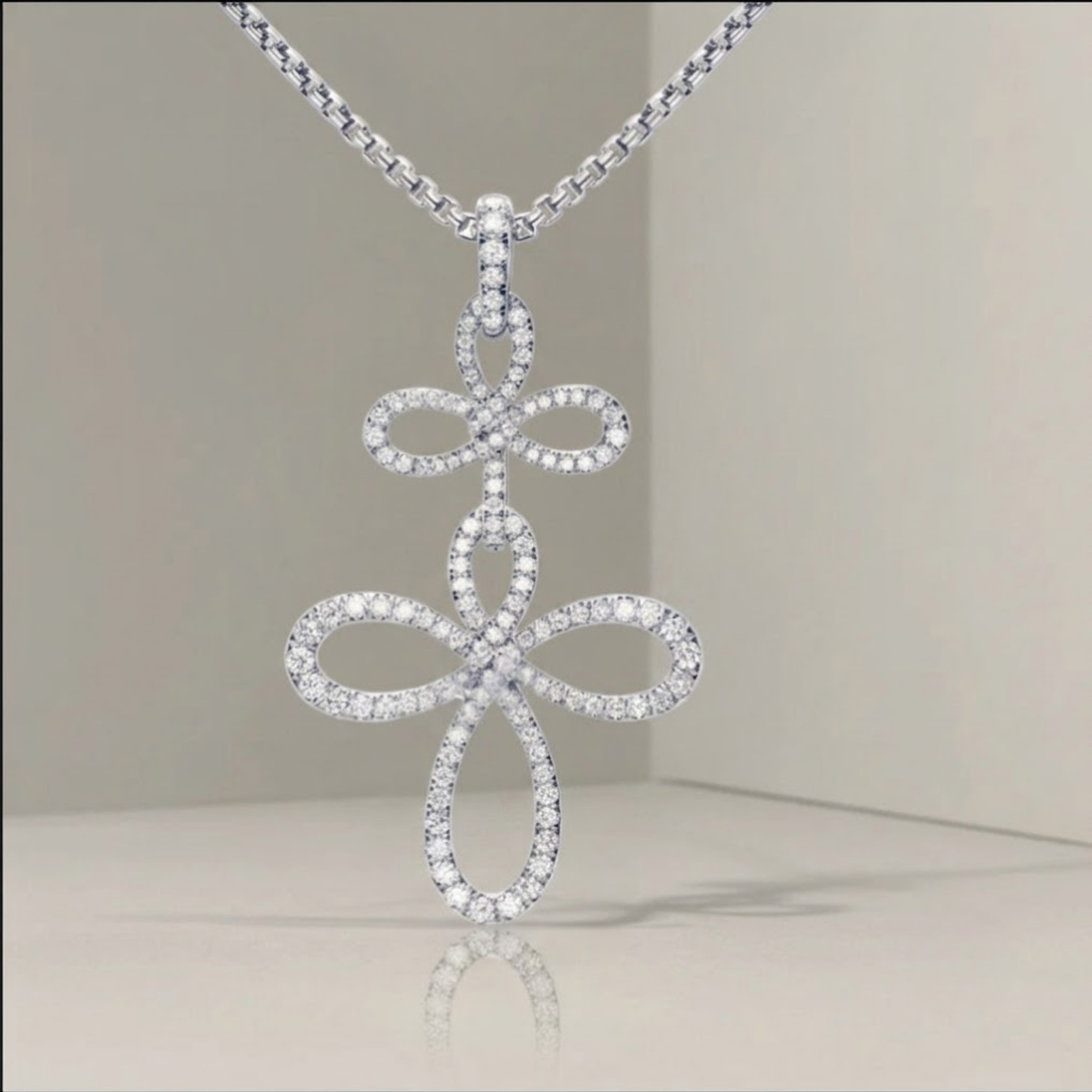 Infinity Cross Pendant