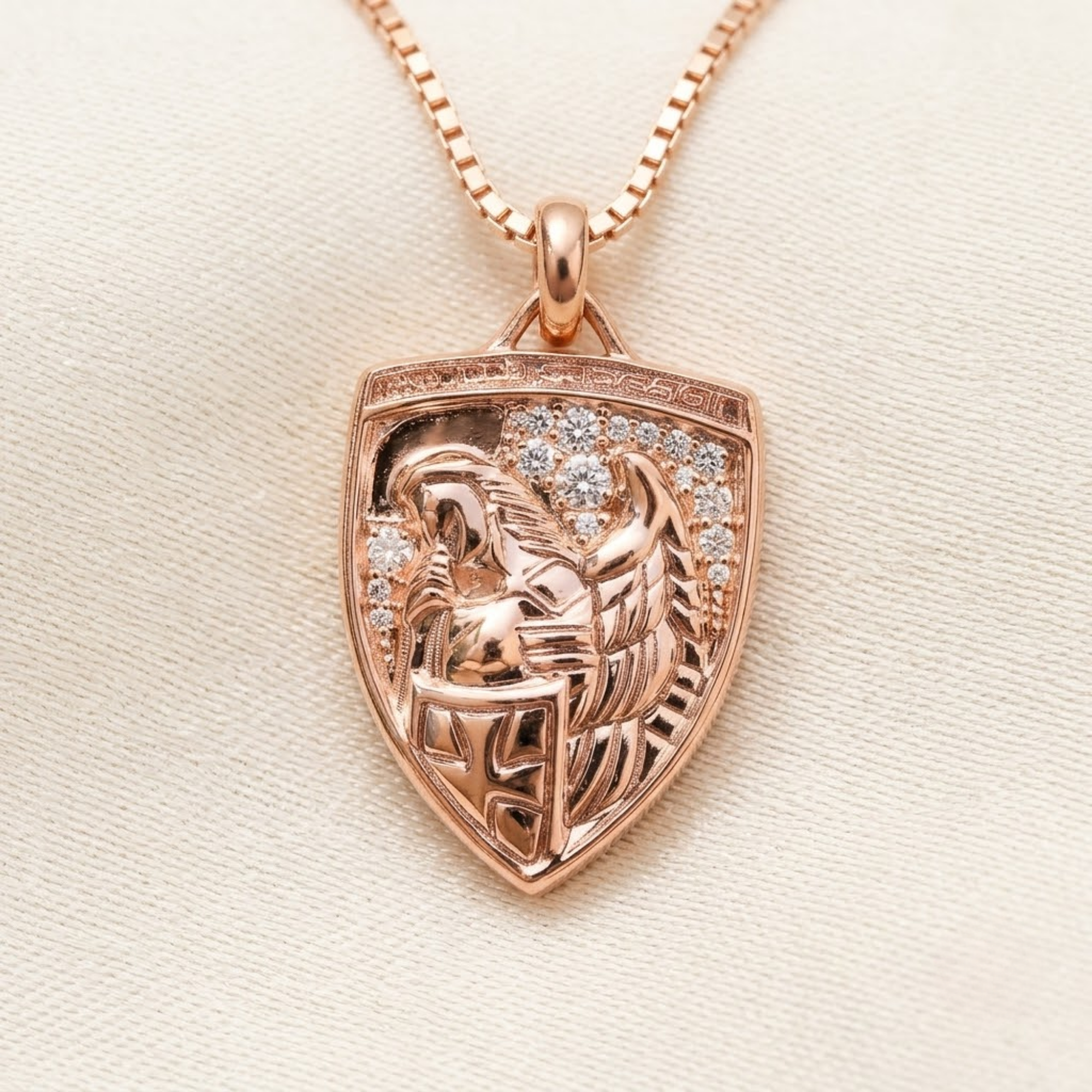 St Michael Medallion Necklace