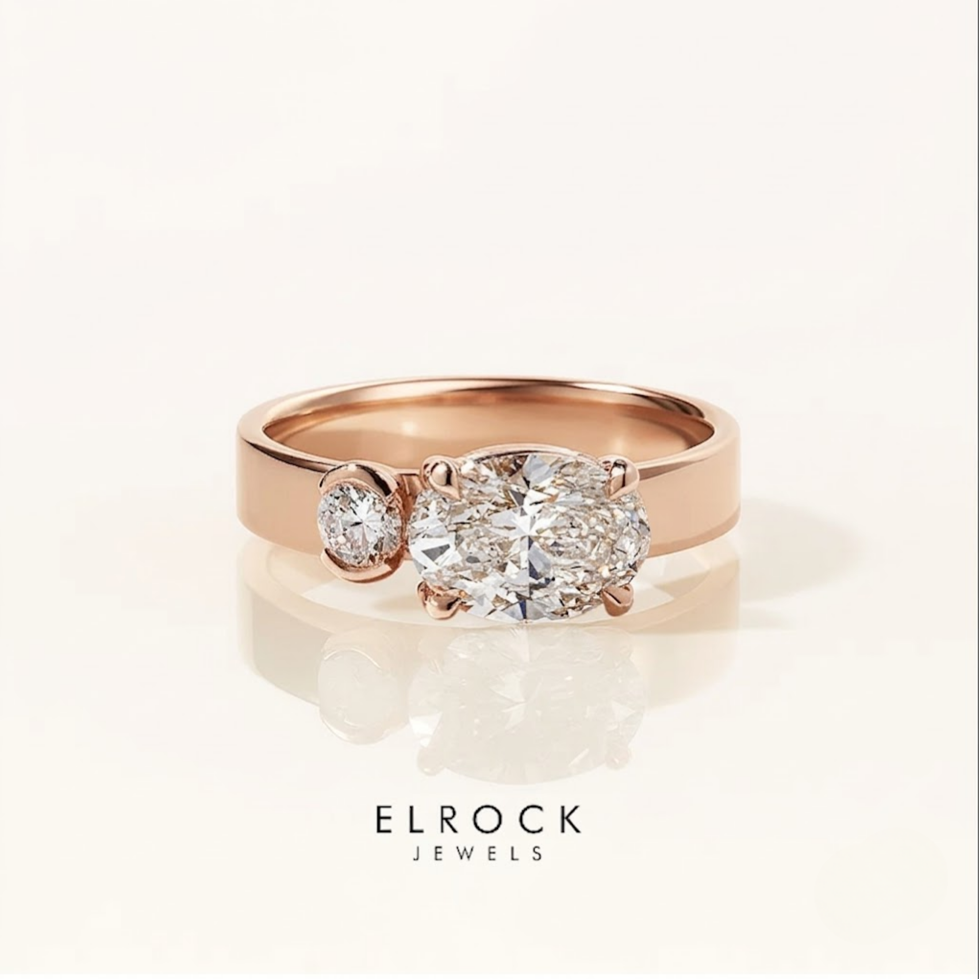 Round Cut Solitaire Lab Grown Diamond Ring