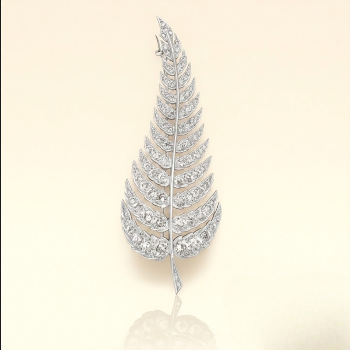 Vintage Feather Brooch