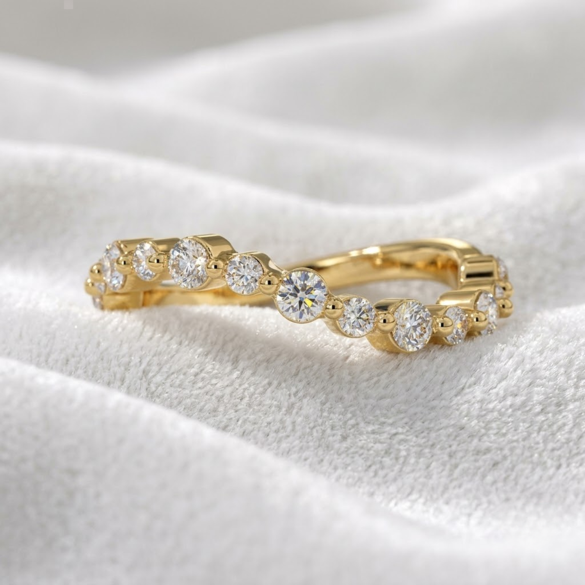 Lab Grown Diamond Wedding Band