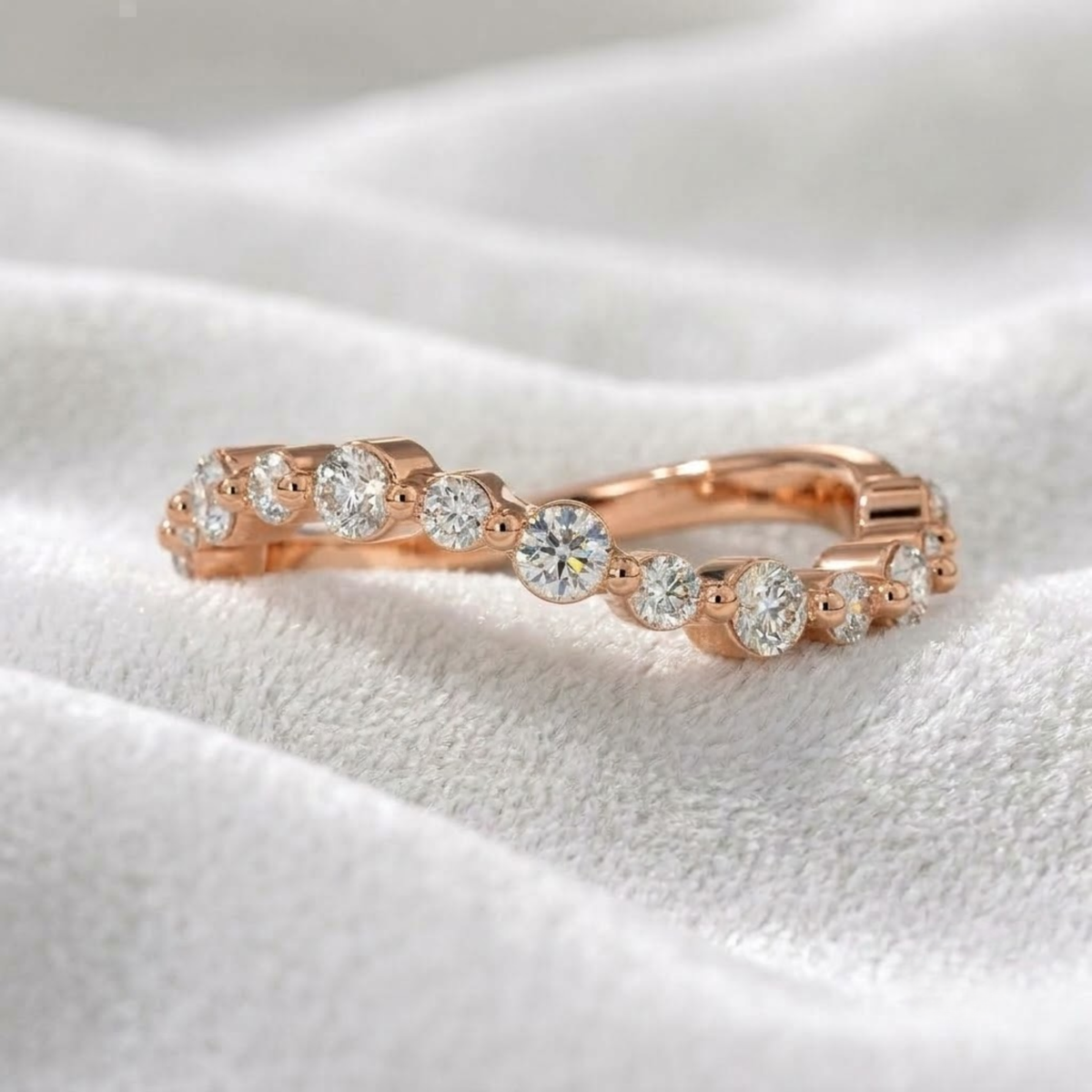 Lab Grown Diamond Wedding Band