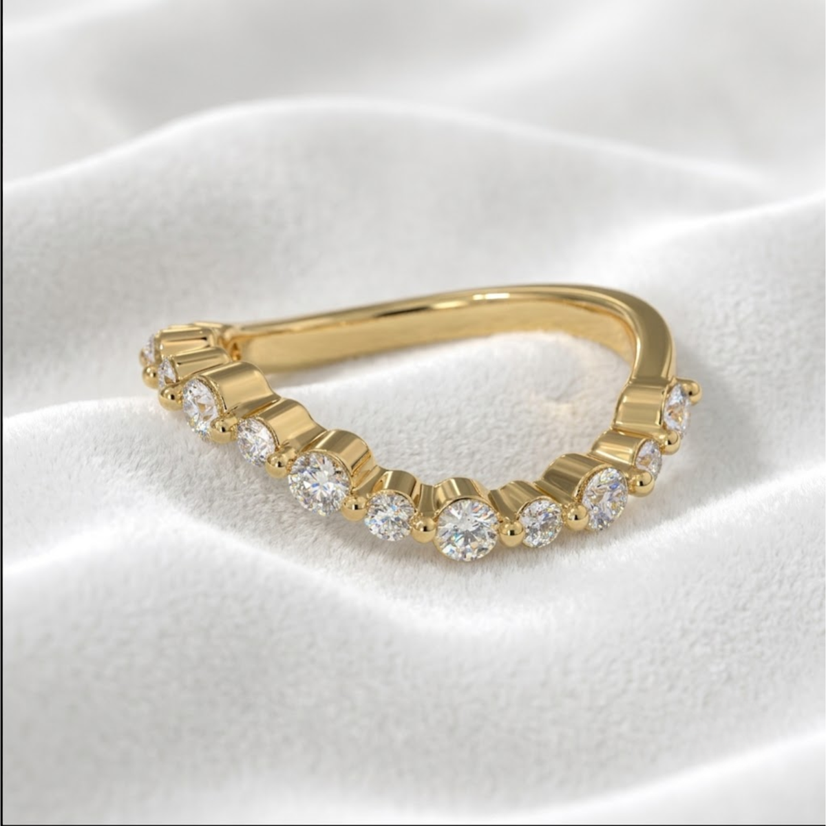 Lab Grown Diamond Wedding Band